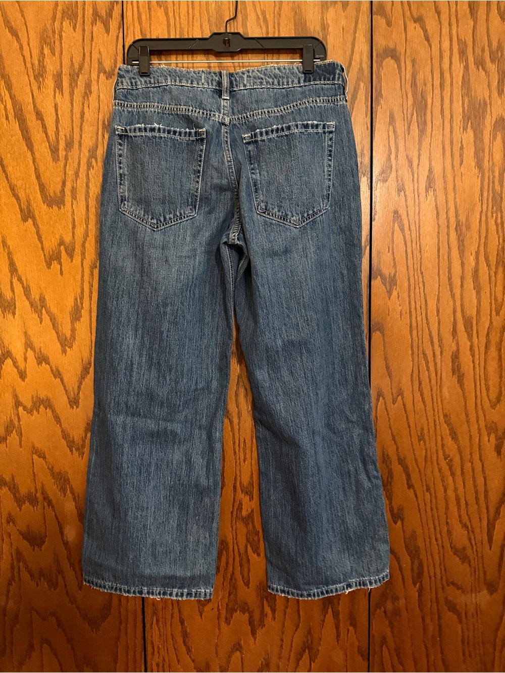 Hollister Low Rise Baggy Jeans NWT Women’s 10 Short W30 Light Wash - Picture 2 of 10